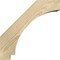 Ekena Millwork 6"W x 14"D x 14"H Imperial Rough Sawn Knee Brace, Douglas Fir BRC06X14X14IMP00RDF - alternate 2